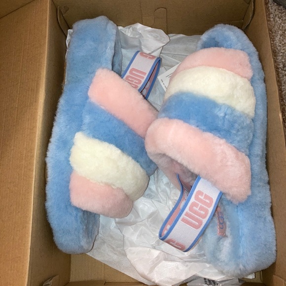 UGG Shoes - Ugg fluff yeah slides